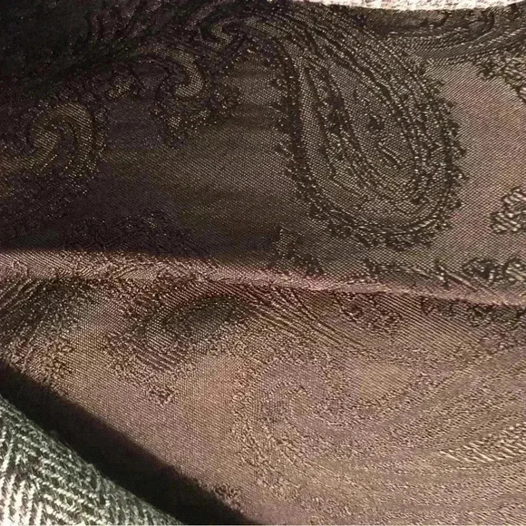 Coldwater Creek Sz 14 Gray White Tweed Long Blazer Jacket Pockets Notched L/S - Picture 6 of 7